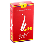 Vandoren Java Red Alto Sax Reeds #3
