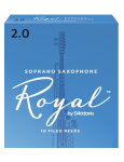 D'Addario Rico Royal Soprano Sax Reeds Box of 10 Strength #3