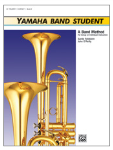 Yamaha Band Student Book 1 - Trumpet