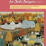 Folk Songs for Solo Singers, Vol. 2 (med high)