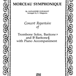 Morceau Symphonique  for Trombone, Baritone and Piano