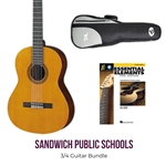 Sandwich Schools 3/4 Guitar Package