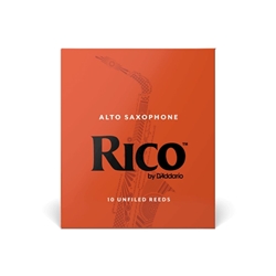 Rico Alto Saxophone Reeds Box of 10 Strength #2