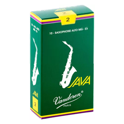 Vandoren Java Green Alto Sax Reeds #2.5