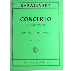 Concerto in C Major, Opus 48 for Violin