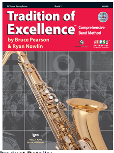 Tradition of Excellence Book 1 - Tenor Sax