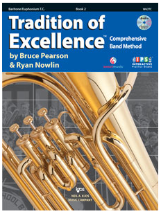 Tradition of Excellence Book 2 - Baritone/Euphonium TC