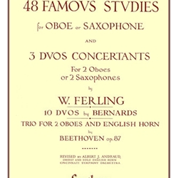 Ferling:  48 Famous Studies:  Oboe or Saxophone