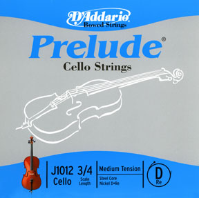 Prelude 1/2 Cello D String