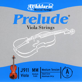 D'Addario Prelude Long Viola A String