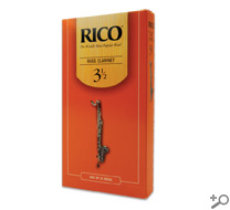 Rico Bass Clarinet Reeds #2 (25)