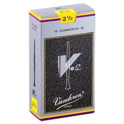 Vandoren V12 Clarinet Reeds #2.5