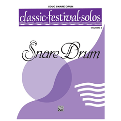 Classic Festival Solos, Vol. 2 - Snare Drum